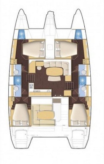 Kiralık Katamaran Lagoon 420